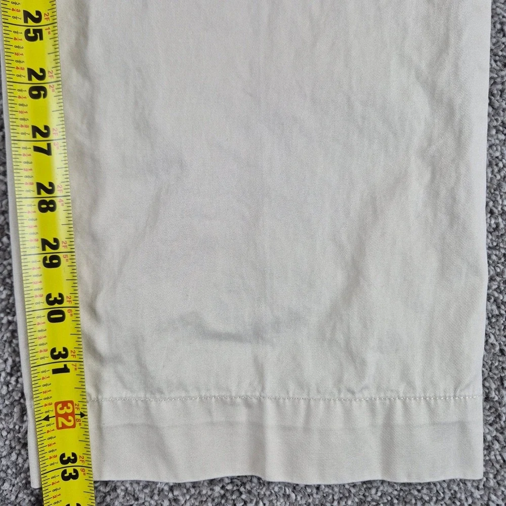 Polo Ralph Lauren Chino‎ Pants Mens 36x34 Beige Tan 100% Cotton Straight Leg